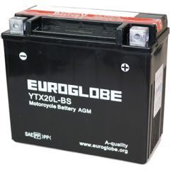 Landport MC Batteri YTX20L-BS, 18Ah, 12V