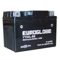 Landport MC Batteri YTX4L-BS, 3Ah, 12V