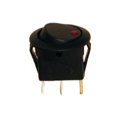 Trykkbryter Rund Rød