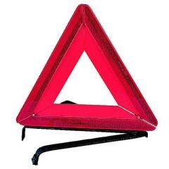 Varseltrekant E-Merket I Rød Plastboks