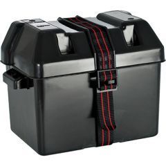 Batterikasse Liten, til båt, campingvogn, m.m.