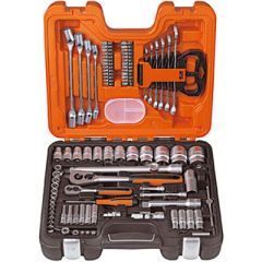 Bahco verkt&oslash;ysett S910 1/4"-1/2" 91 deler