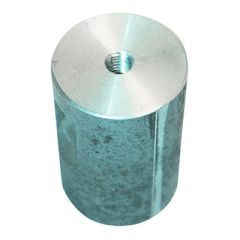 Feste for flaggstangkule 46 mm,eloksert alu