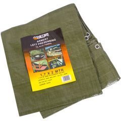 Presenning 1.7X2M, Armert 90 gr. gr&oslash;nn