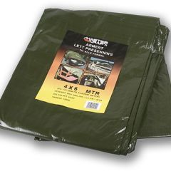 Presenning 4x6 m, 120 gr, Grønn