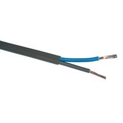 Lampettledning PL 2x0,75mm2 Brun. Pris per meter (100)