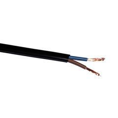 Lampettledning PL 2x0,75mm2. Sort. Pris per meter (100)