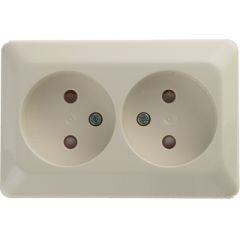 Stikkontakt U/J 8055 ,Barnesikr.På