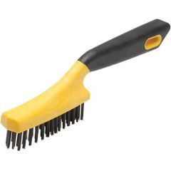 Jordan stålbørste 4 rader 2-komp.