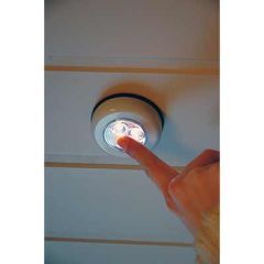 Diodelys Push On 3-Pack White Led