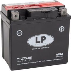 Landport MC Batteri YTZ7S-BS, 6Ah, 12V