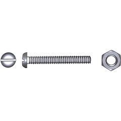 Maskinskrue m/mutter A4 DIN 84/934, 3 x 10 mm, 10 stk