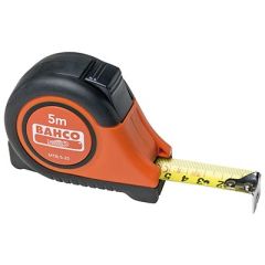 Bahco målebånd 5m 25mm klips