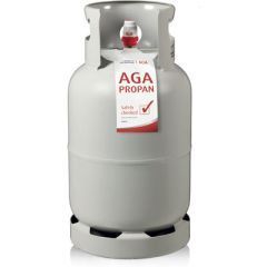 Aga Propanflaske stål 11 Kg hush - inkl gass + co2avgift