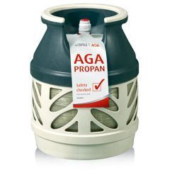 Aga Propanflaske Kompositt 5 Kg  hush - inkl gass + co2avgift