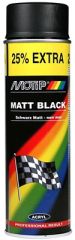 Motip  Sort Matt 500Ml