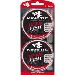 Kinetic Super Mono 2x100m 0,40mm/10,2kg Light Blue