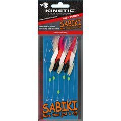 Kinetic Sabiki Allround Kroksett #1/0 Red/White