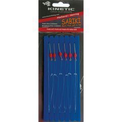 Kinetic Sabiki Tyttebærkrok #1/0 Red/Silver