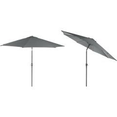 Parasoll Stavern &Oslash; 3M, gr&aring; m/ tilt-sveiv