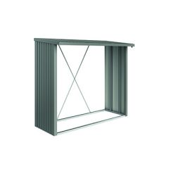 Biohort Vedskjul Woodstock 230 Kvarts Grå