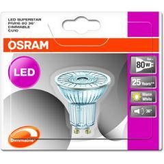 Osram Led Superstar  Par16 8036° 7,2W/827 Gu10