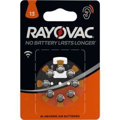 Rayovac batteri for høreapparat V13 PR48 blister 8