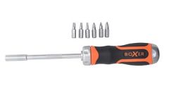 BOXER Skralleskrutrekker med 6 bits - lang modell