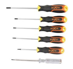 BOXER Skrutrekkersett TORX 6 deler