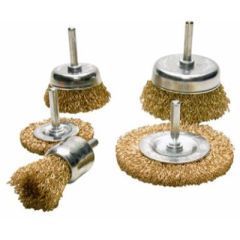 Millarco Stålbørstesett 3 x kopp - 2 x plate