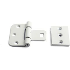 Habo Dørhengsel Snap-In 2465/65 Hvit Sb