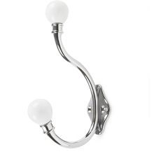 Habo Krok Antique Krom/Hvit Sb