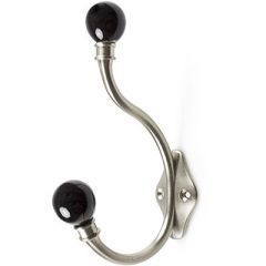 Habo Krok Antique B-Nikkel/Sort Sb