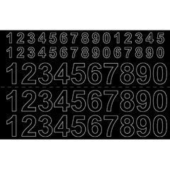 Habo Tall 0-9 X 3 Vinyl 13/26Mm Svart Sb