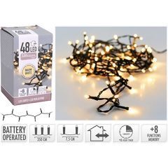 Lysslynge LED 48Lys Batteri 3,5m