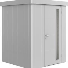 Biohort Redskapsbod Neo 1A standarddør, sølv-metal
