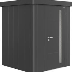 Biohort Redskapsbod Neo 1A standarddør, mørk grå m