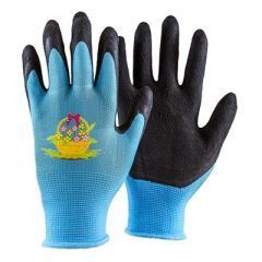 Hagehansker barn blå