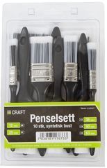 Craft Malepensel sett 10 pk