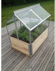 Vitavia  Gaia mini drivhus med glass