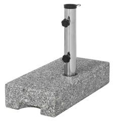 4Living Parasollfot granitt grå 25kg