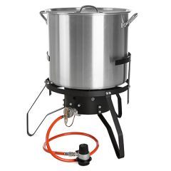 Napp Krabbekoker 47 l komplett 12kW Blå eske