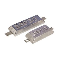 Sinkanode skrog, rektangulær 1 kg