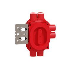 Veggboks 1.5 boks lav 6-løp stender