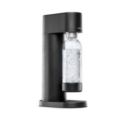 Wilfa Sodastreamer, Svart, ink flakse og patron
