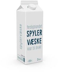 Spylervæske 2 Ltr Kartong