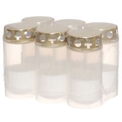 Polar Gravlys 25 timer med lokk, 6 pack