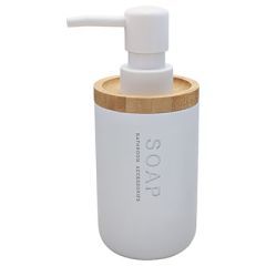 Habo Såpedispenser Nature Hvit Stk