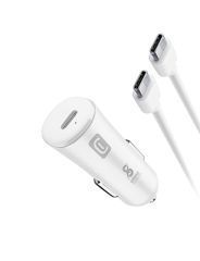 CL Car Ladekit Samsung, USB-C til USB-C, 25W