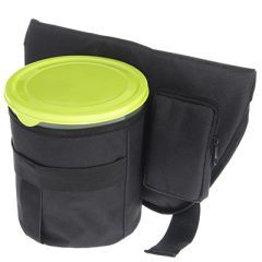 B&aelig;rplukker Belte Med Beholder Sort&nbsp;